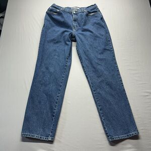 Vintage Women's 16 Faded Glory Y2K Light Wash Mom Jeans 33x29